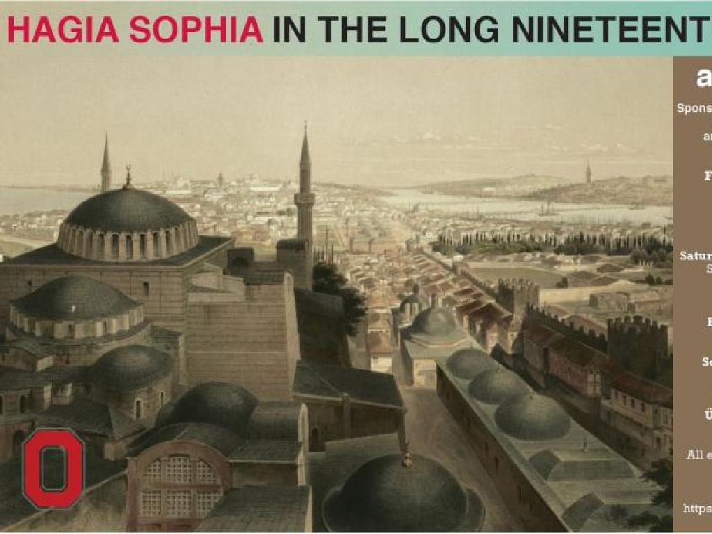 hagia sophia cityscape