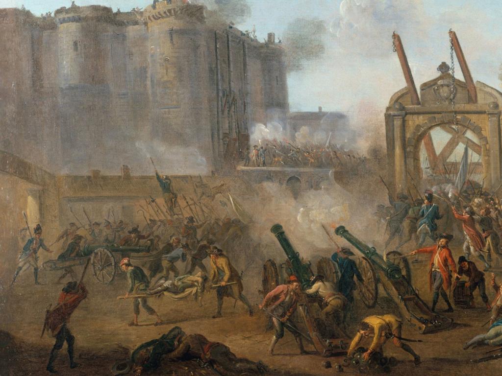 bastille storm revolutionaries