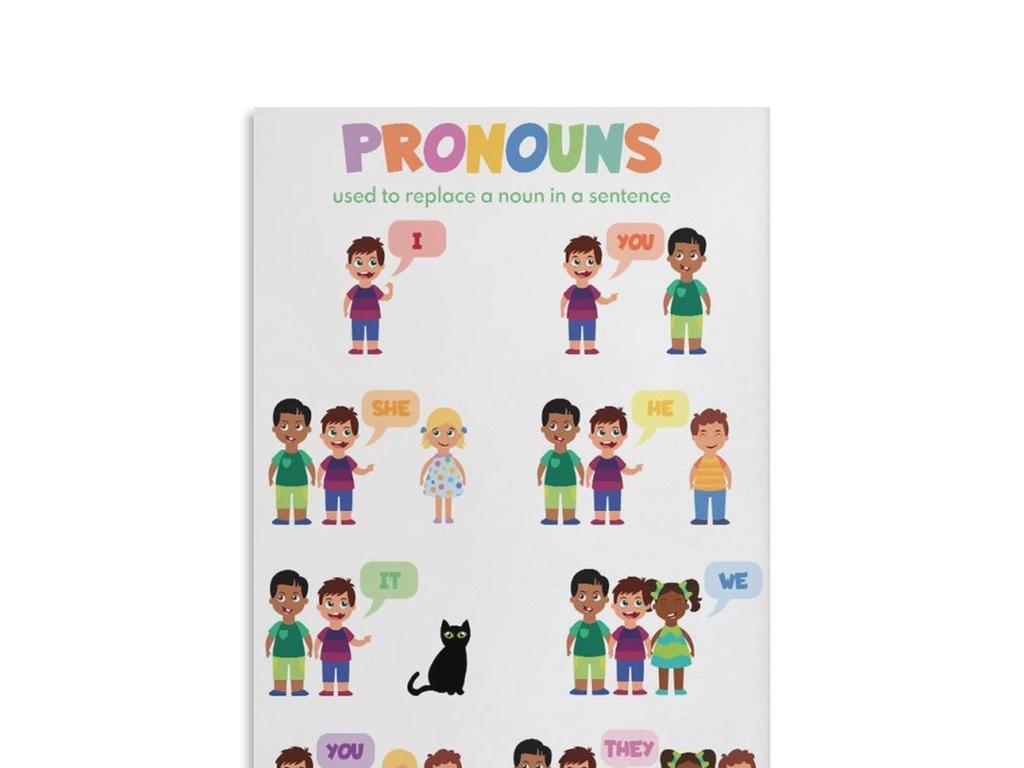 pronoun character illustrations