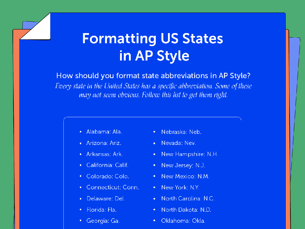 us state abbreviations guide