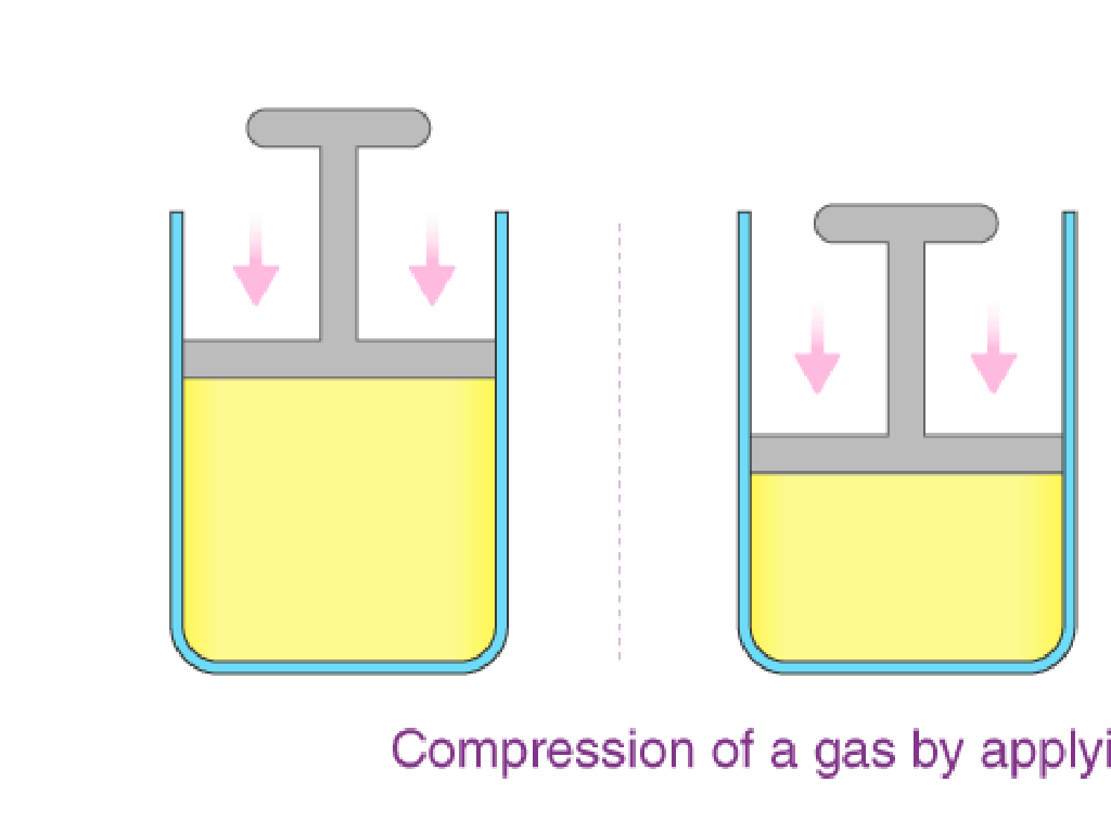 compressed gas piston