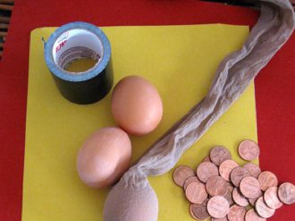 eggs coins stocking