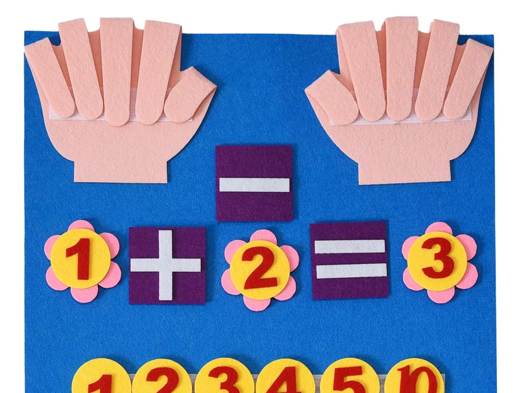 felt math activity