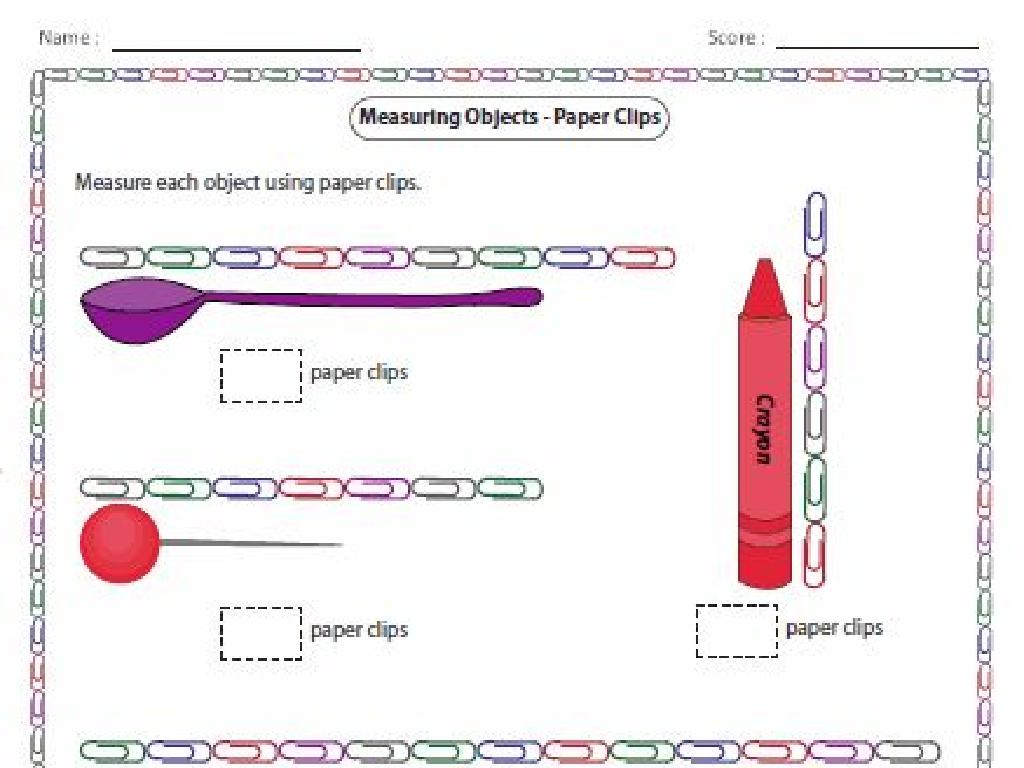 paper clip measurement