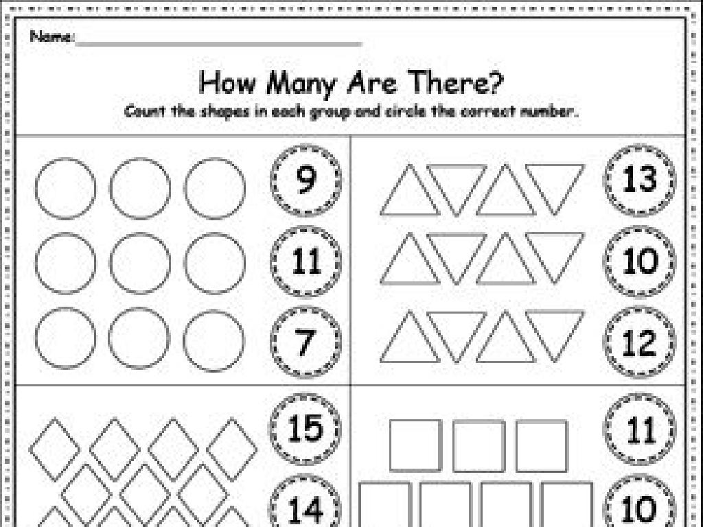 counting labeling shapes