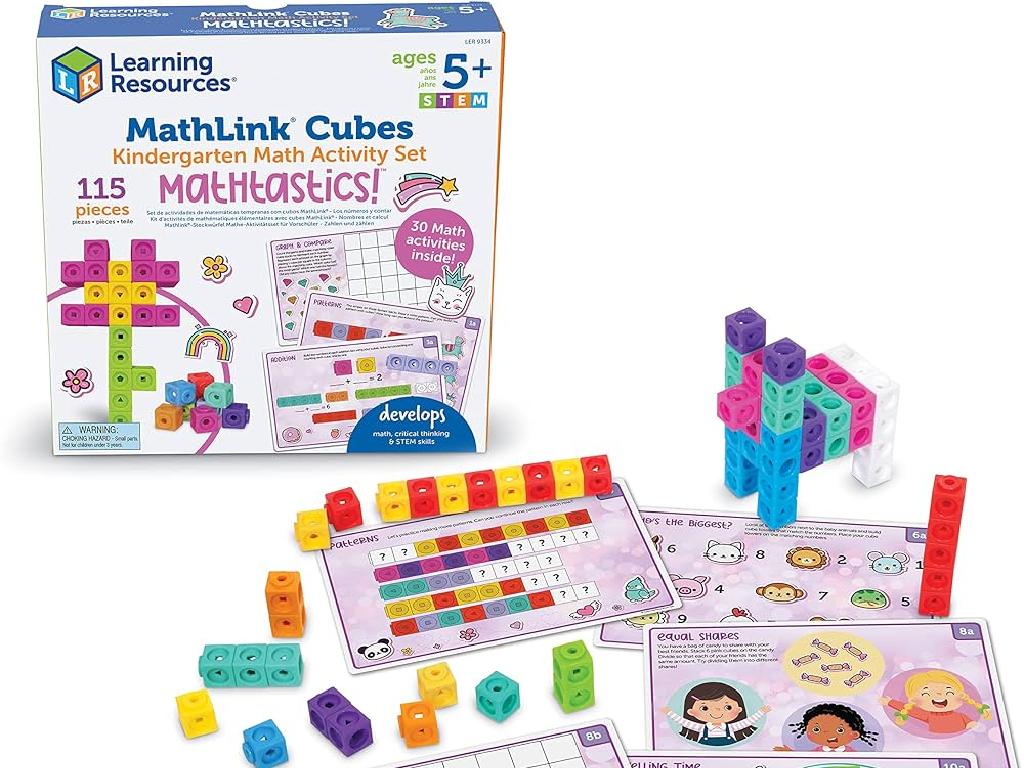 mathlink cubes counting set