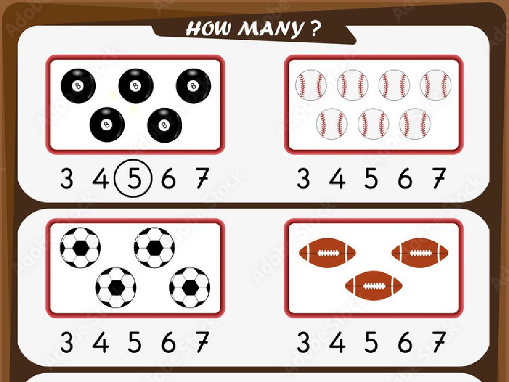 sports ball math puzzle