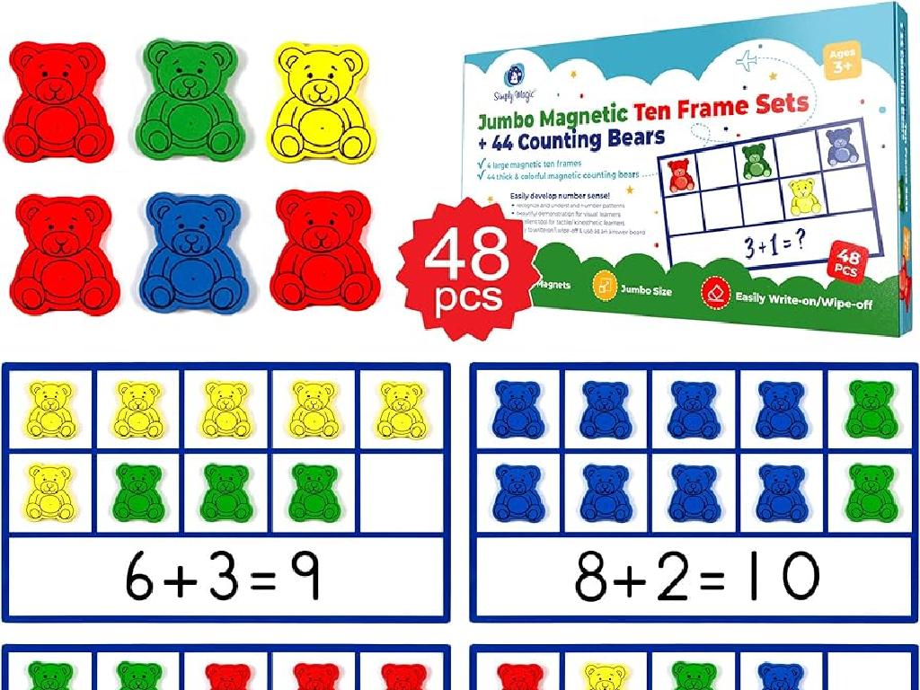 magnetic ten frame bears