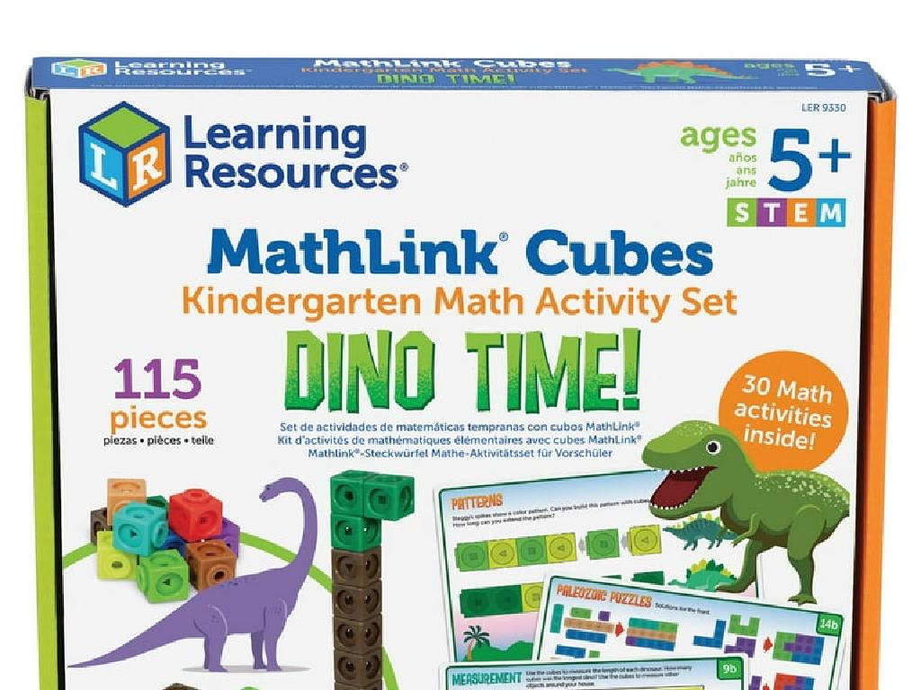 dinosaur math cubes