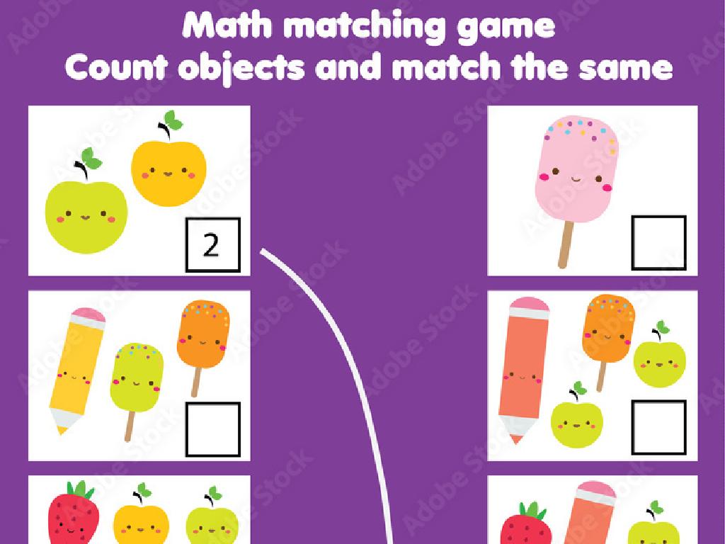 math number matching