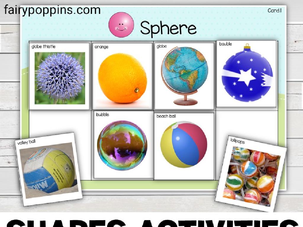 spherical objects assortment