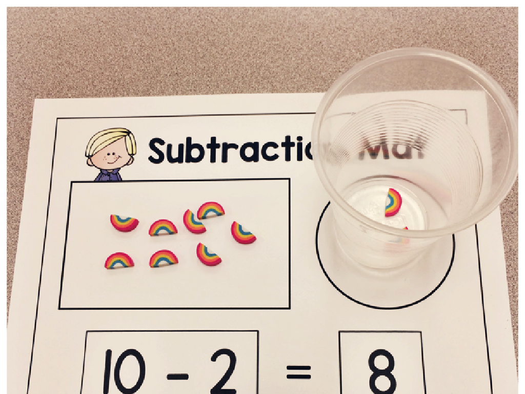 rainbow subtraction mat