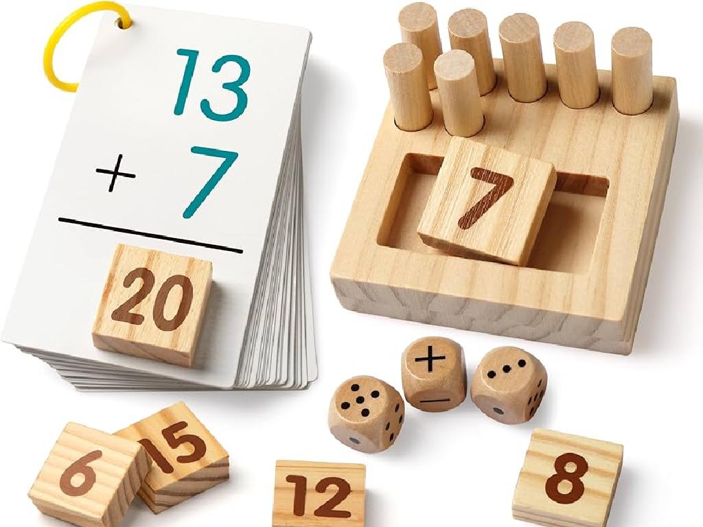 wooden number blocks