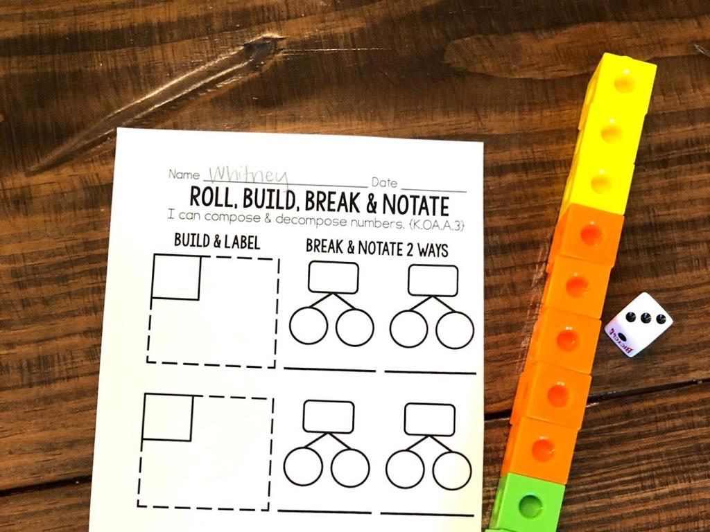 math activity blocks