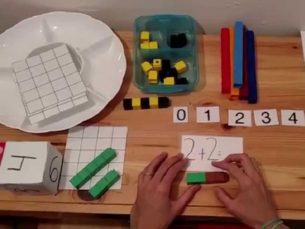 math blocks arrangement