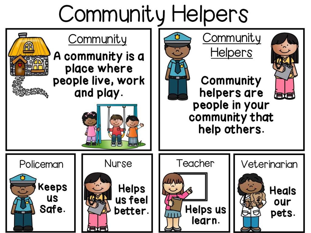 community helpers illustrations