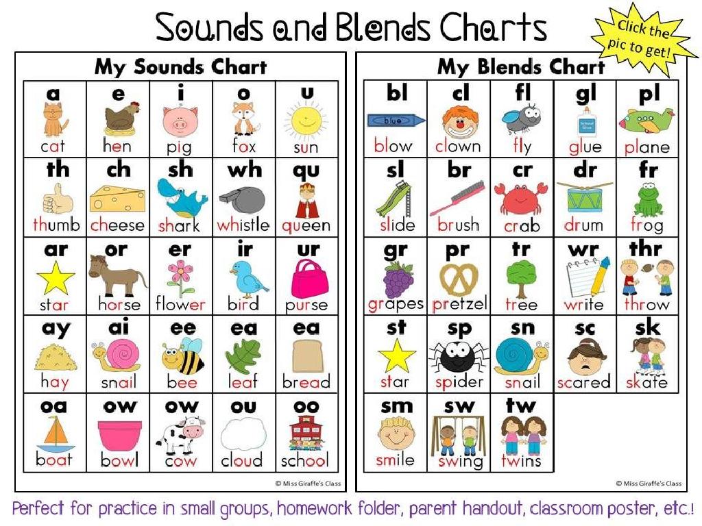 phonics sound charts