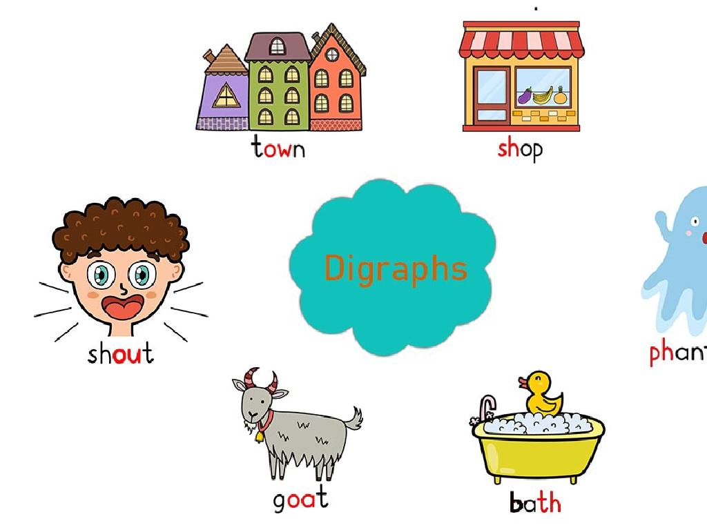 digraph words illustrations