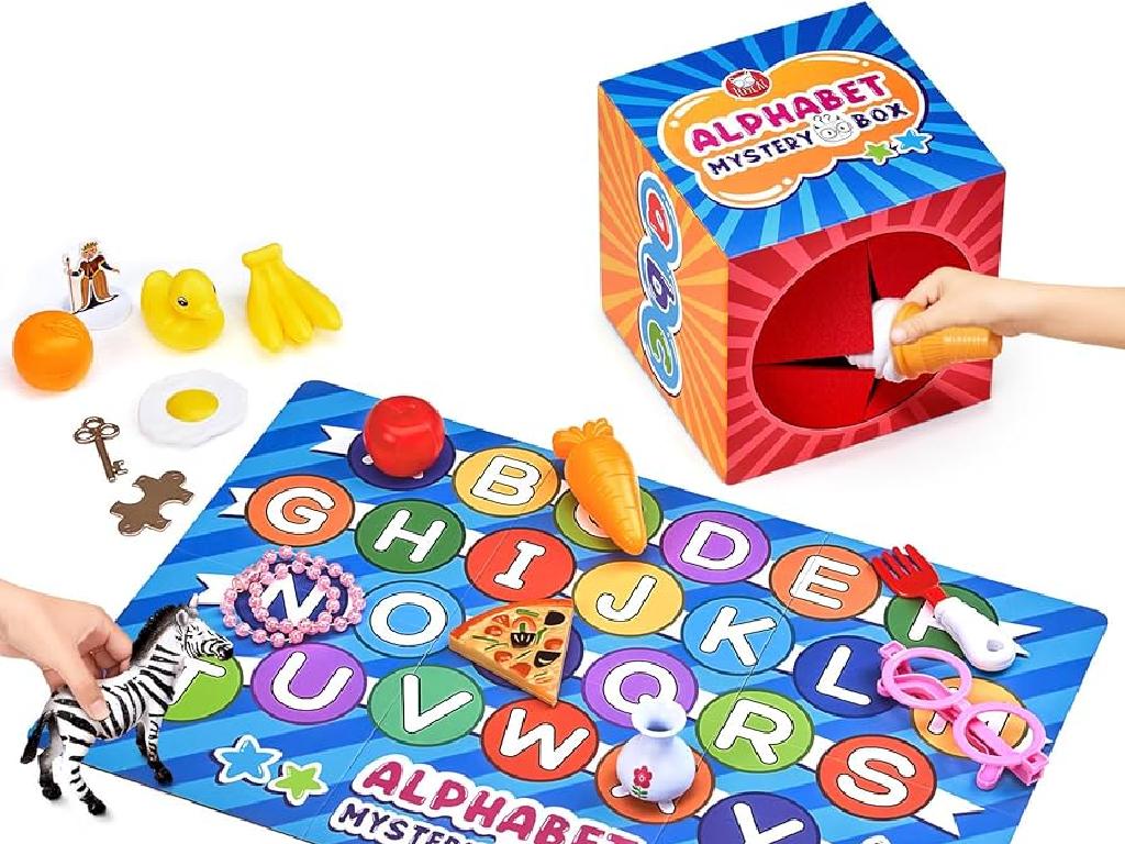 alphabet toy playset