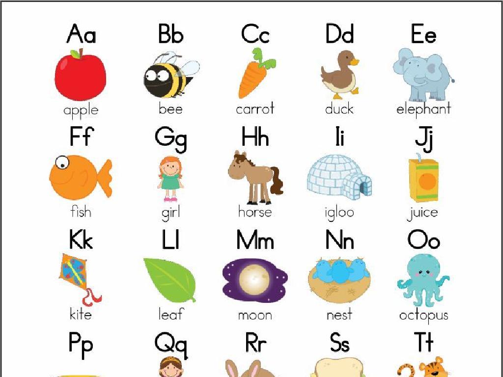 alphabet chart images