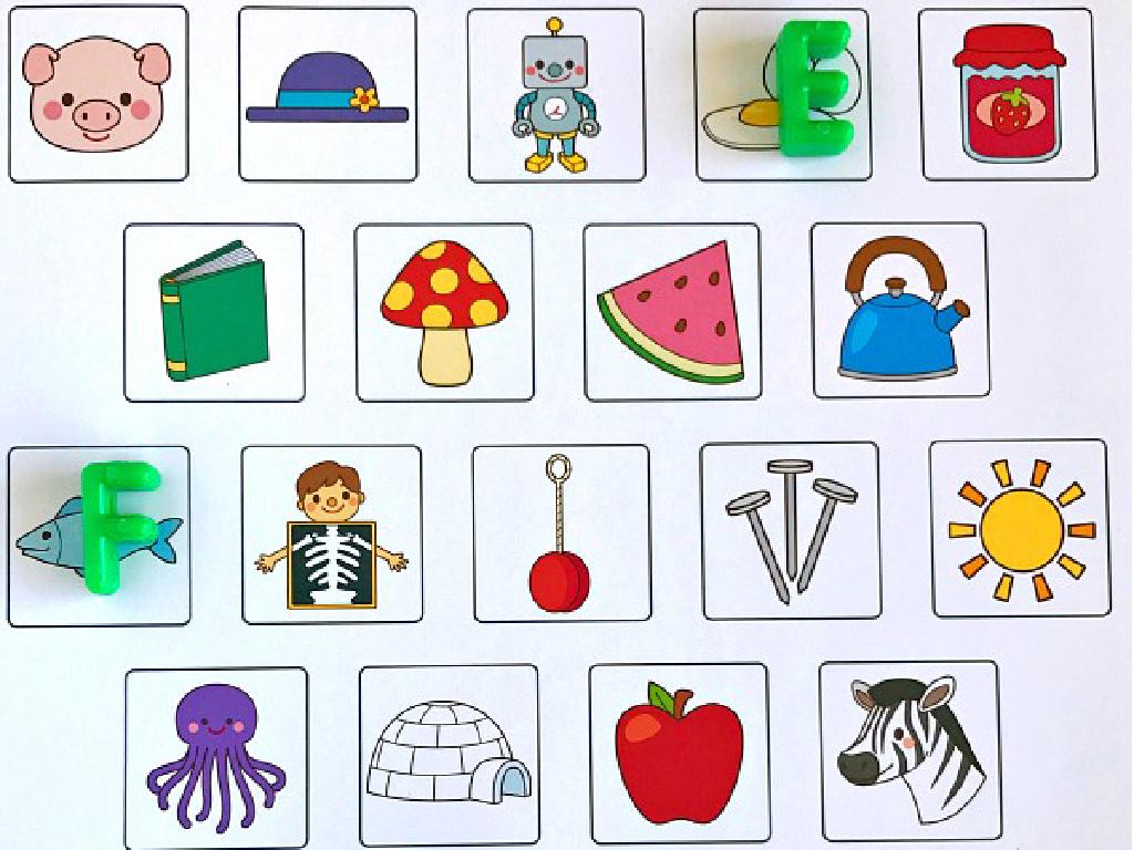 educational picture flashcards