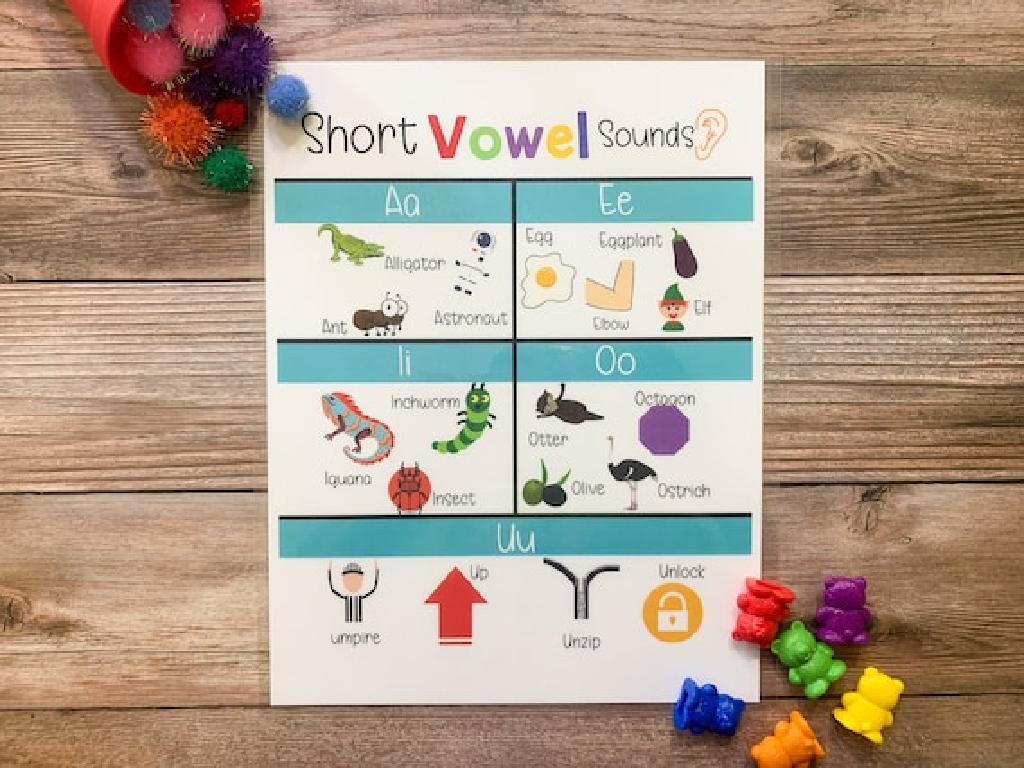 short vowel chart