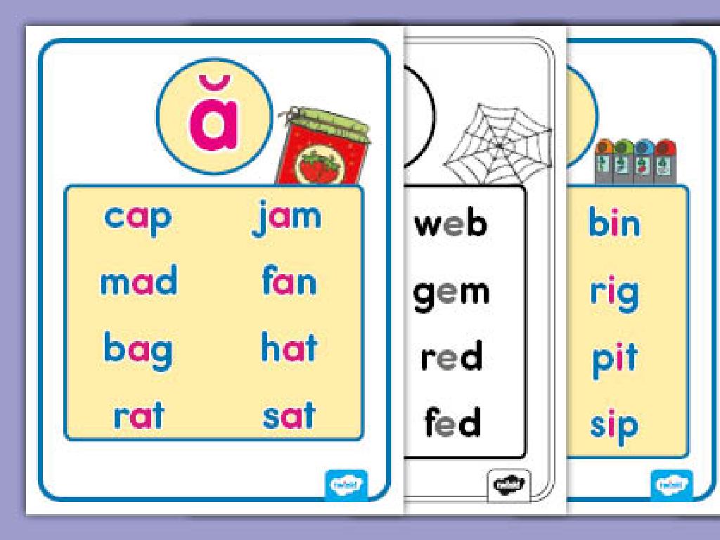 phonics flashcards set