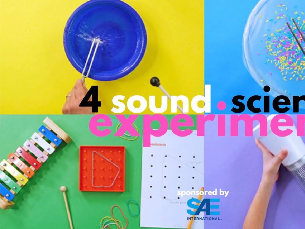 sound science experiments