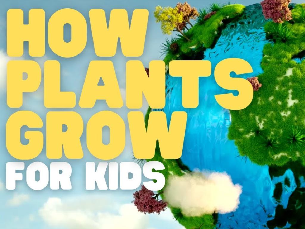 kids plant growth