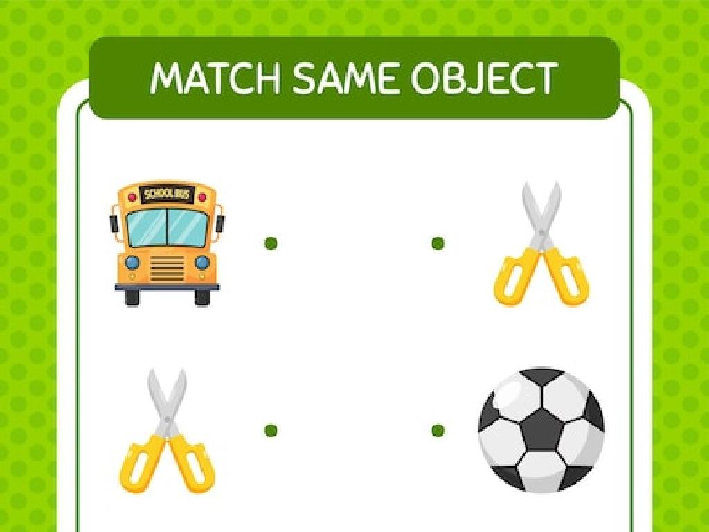 bus scissors soccerball