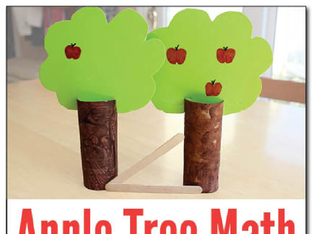 paper apple trees