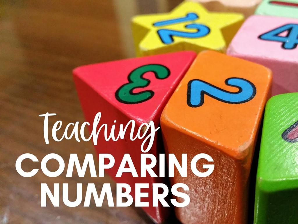 comparing numbers blocks