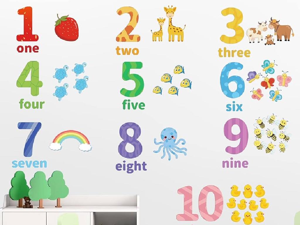 children counting poster