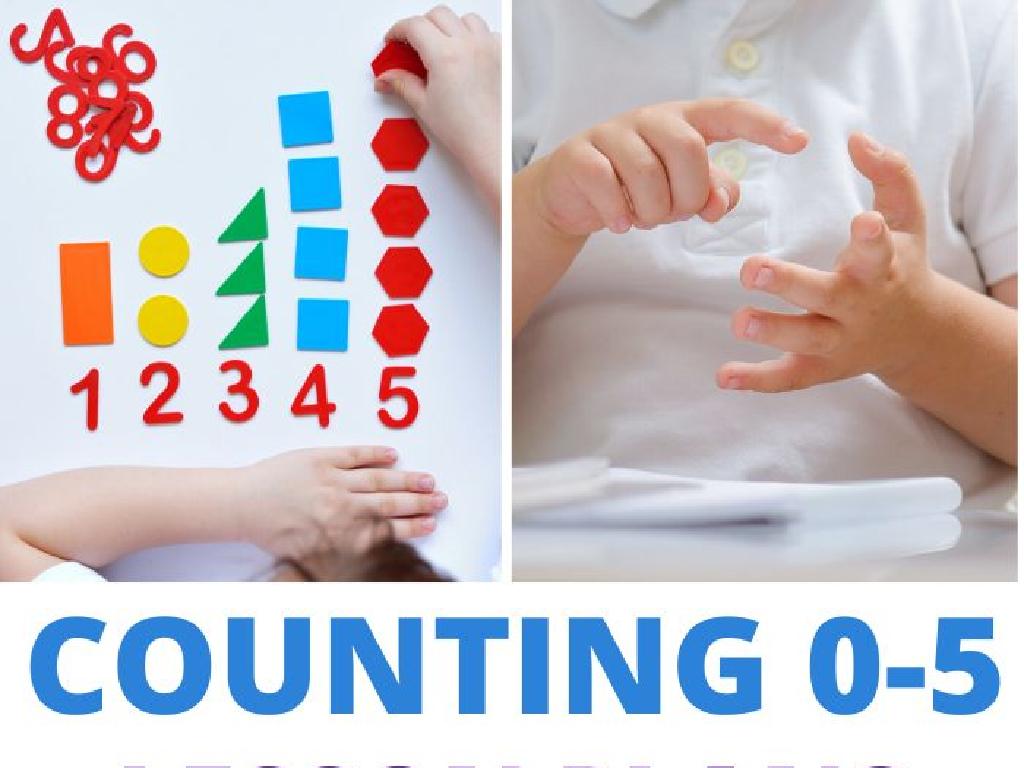 children counting numbers