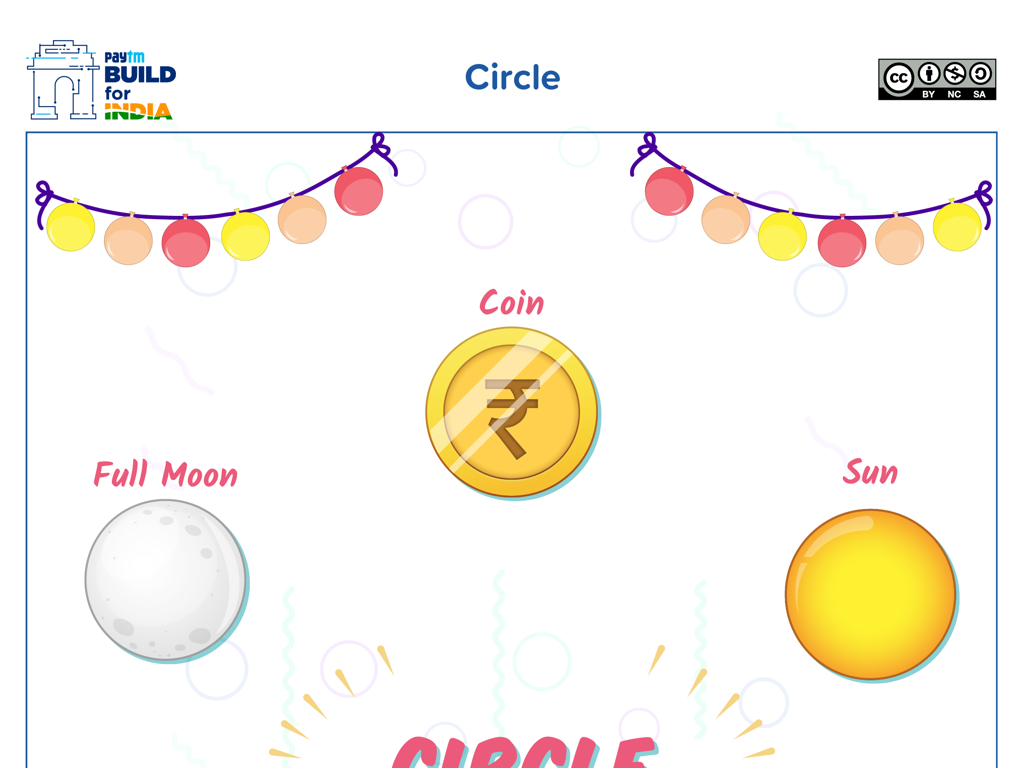 moon sun coin illustrations