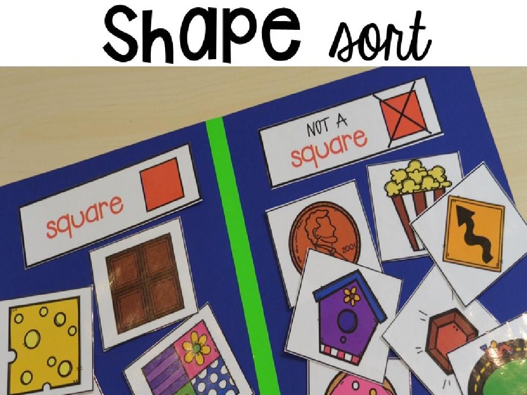 shape sorting activity