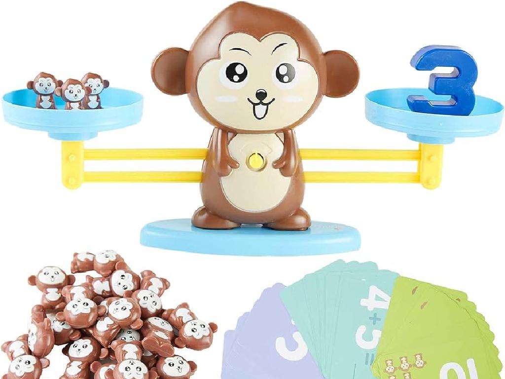 monkey balance toy