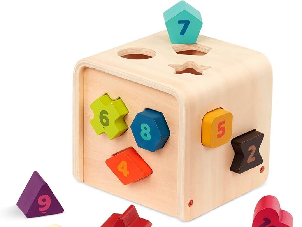 wooden shape sorter