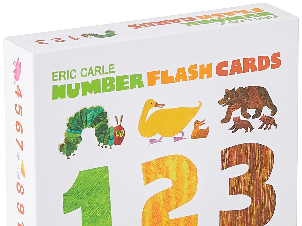 animal number flashcards