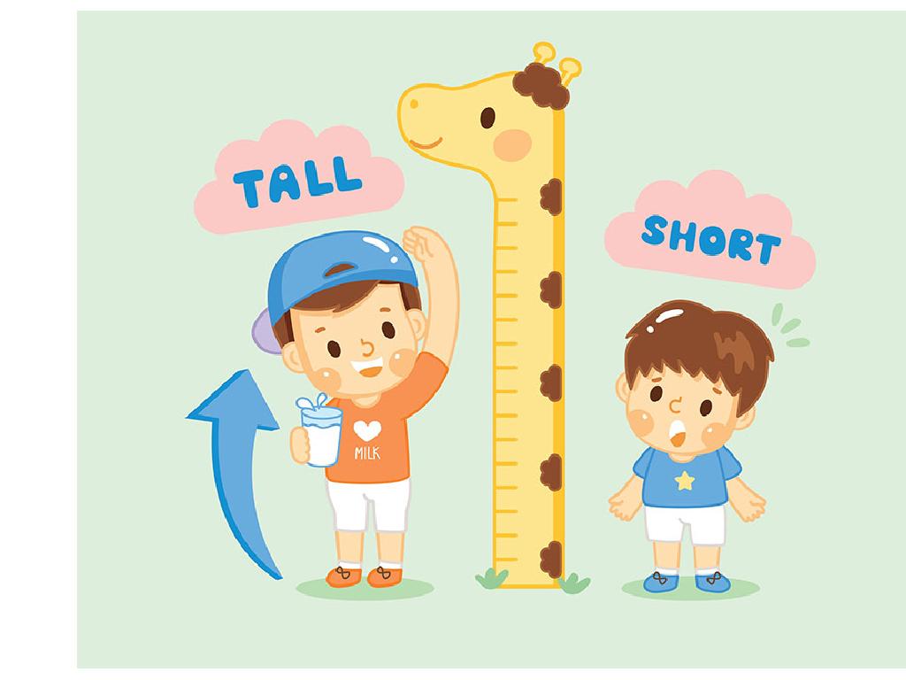 kids giraffe height comparison