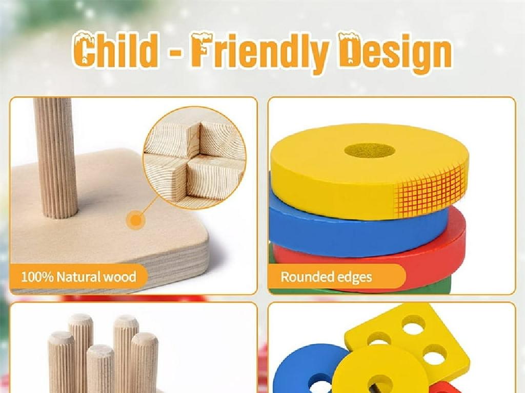 wooden stacking toy