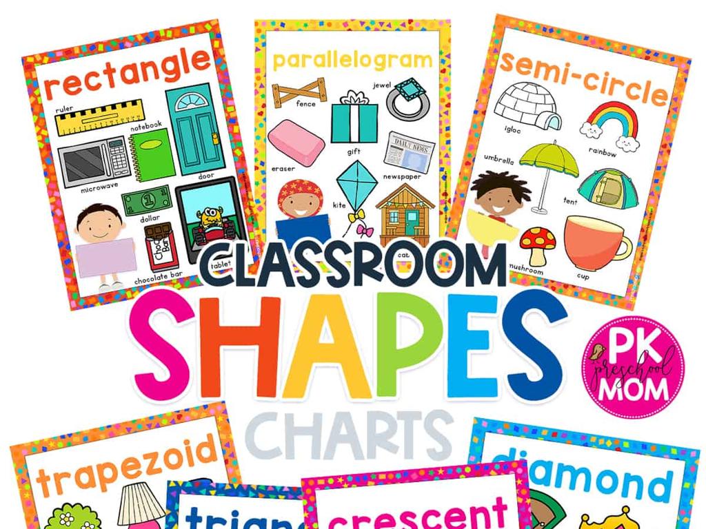 geometric shapes chart