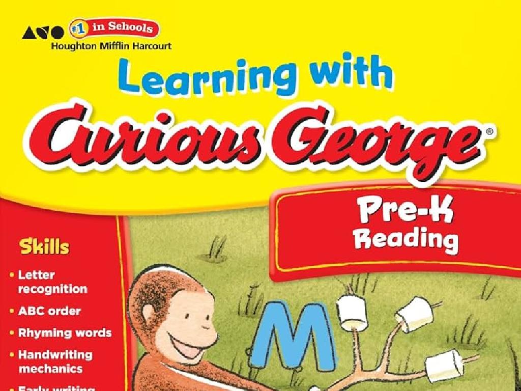 curious george pre-k book