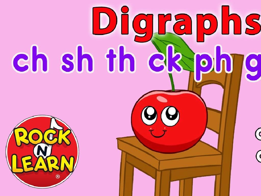 phonics apple chair