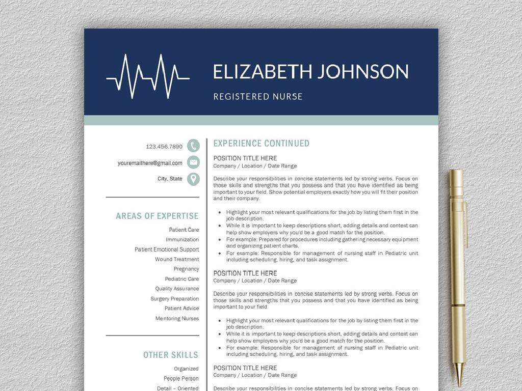 nurse resume experience