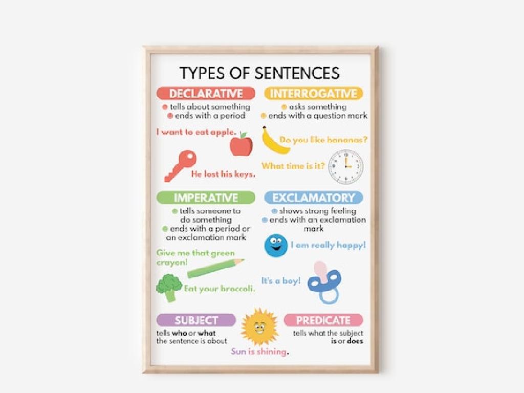 sentence types examples