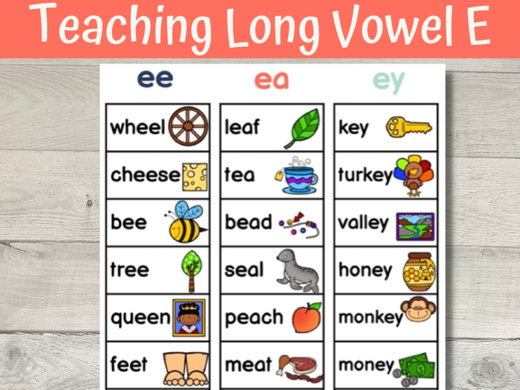 long vowel sounds