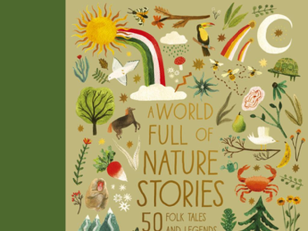 nature book cover