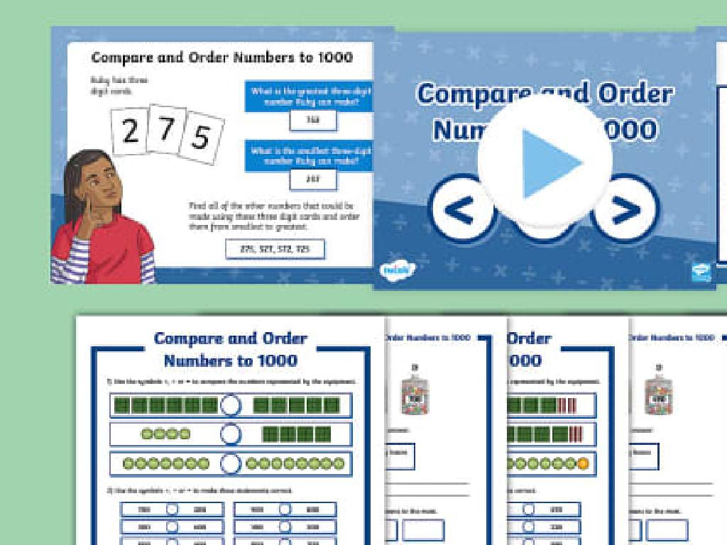 numbers learning materials