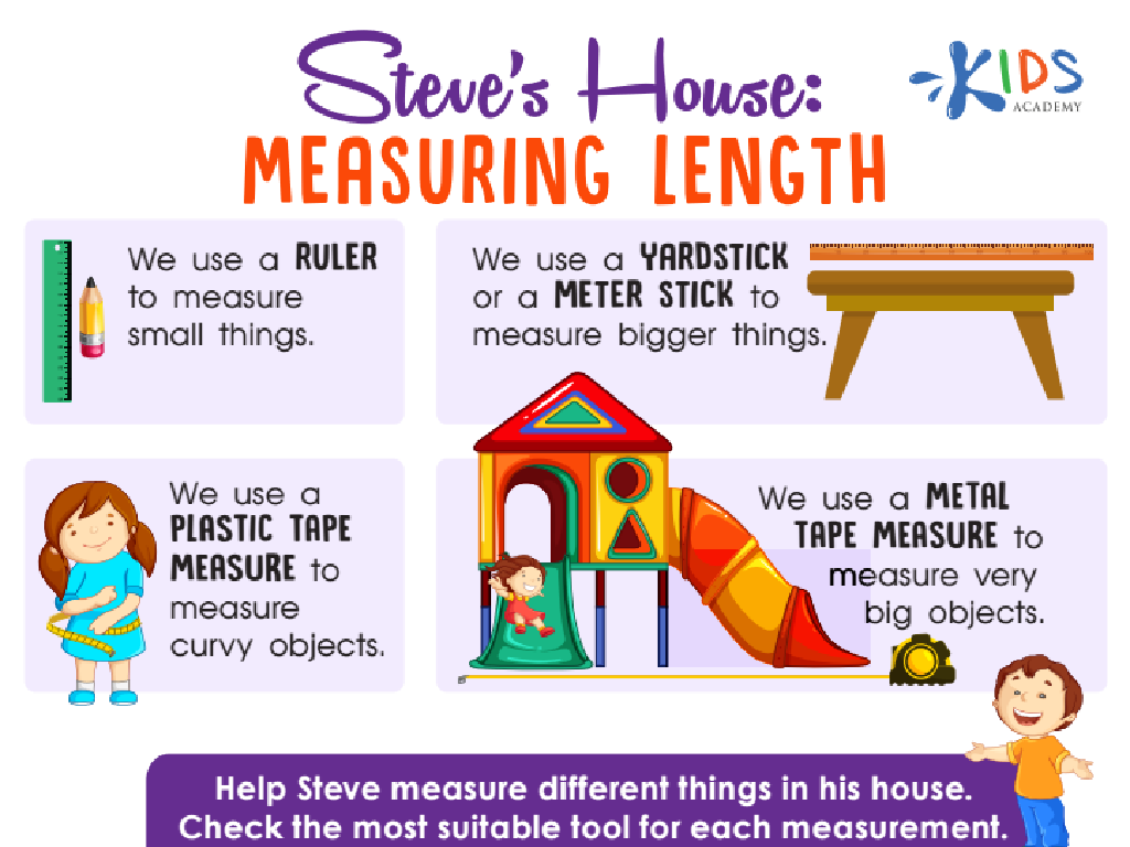 kids length measurement tools